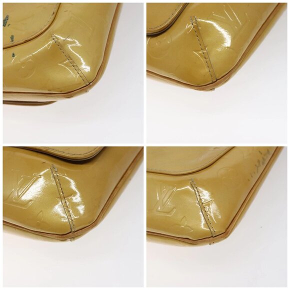 LOUIS VUITTON Monogram Vernis Thompson Street Bag Beige M91301 LV Auth bs26312 - Picture 14 of 16